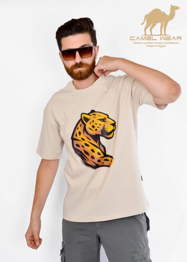 camel wear t-shirt over-size