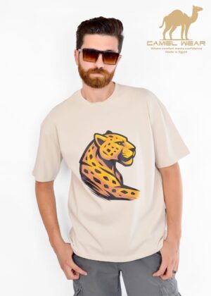 camel wear t-shirt over-size