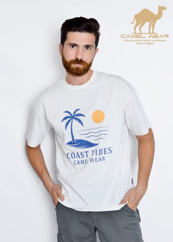 camel wear t-shirt over-size