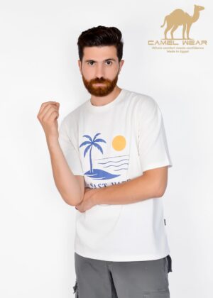 camel wear t-shirt over-size